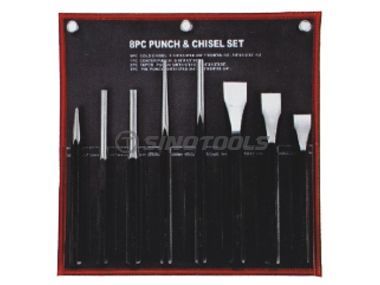 8PCs Punch & Chisel Set