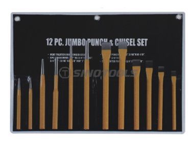 12PCs Punch & Chisel Set