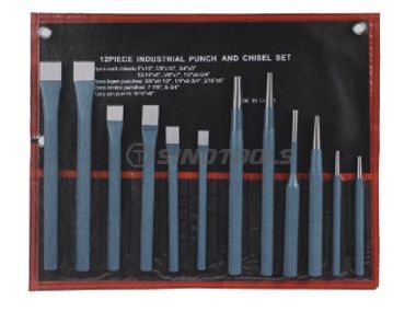 12PCs Punch & Chisel Set