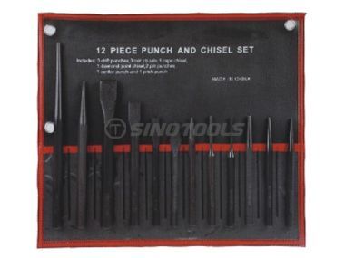 12PCs Punch & Chisel Set