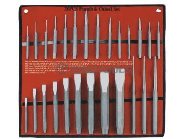 26PCs Punch & Chisel Set