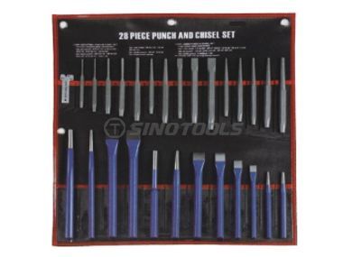 28PCs Punch & Chisel Set