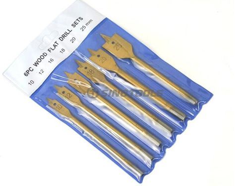 6PC Woodworking Flat Drill